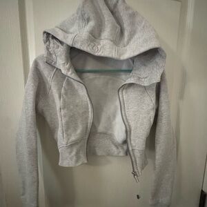 Gray half lululemon jacket